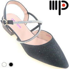 Load image into Gallery viewer, Moda Paolo Girls Heels In 2 Colours (34900T)