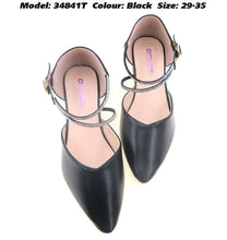 Load image into Gallery viewer, Moda Paolo Girls Heels In 2 Colours (34841T)