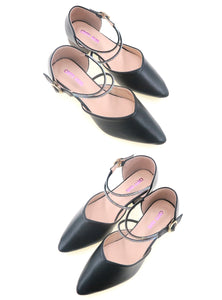 Moda Paolo Girls Heels In 2 Colours (34841T)