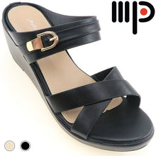 Load image into Gallery viewer, Moda Paolo Women Wedges in 2 Colors (34529T)