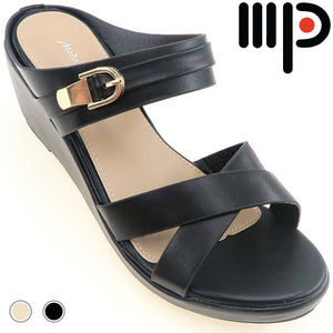 Moda Paolo Women Wedges in 2 Colors (34529T)