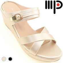 Load image into Gallery viewer, Moda Paolo Women Wedges in 2 Colors (34529T)