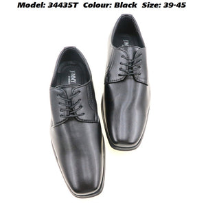 Moda Paolo Men Formal Shoes in Black (34435T)