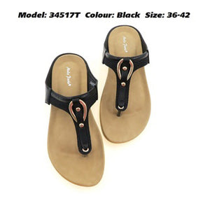 Moda Paolo Women Slipper in 2 Colors (34517T)